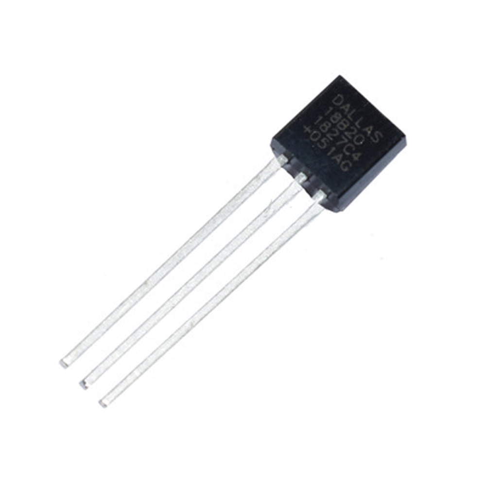 CORDELL Digital Temperature Sensor DS18B20 Sensor Electronic Supplies DS1820 TO-92 Temperature Sensor Electronic Components Active Components Digital Sensor Electronic Chip DIY Electronic Sensor Electronic Chip/Multicolor