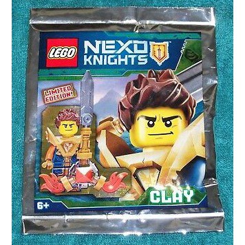 271829 LEGO Nexo knights Clay foil pack #2 - Nhân vật Clay