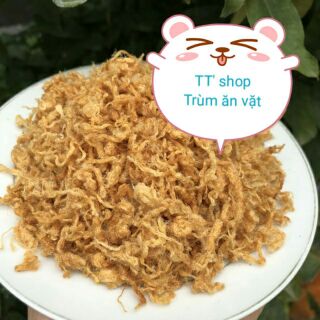 500gr chà bông heo nguyên chất 100% không chất bảo quản( tặng bịch bánh tráng trộn)