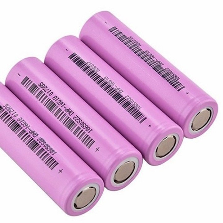 Pin Cell Pin 18650 1200mah chế sạc điện thoại sạc dự phòng màu xanh/màu tím