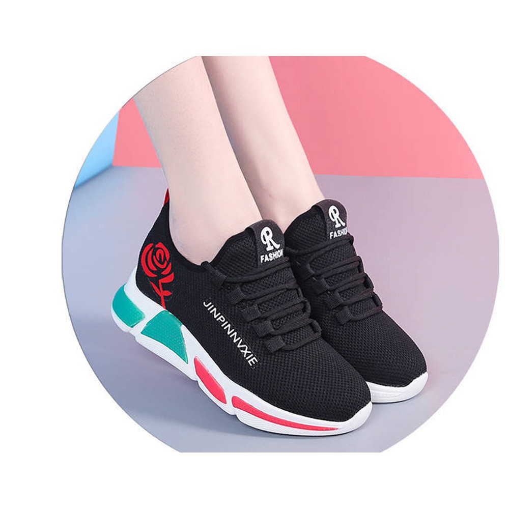 Giày thể thao nữ, Sneaker nữ hoa hồng GR 9 | BigBuy360 - bigbuy360.vn