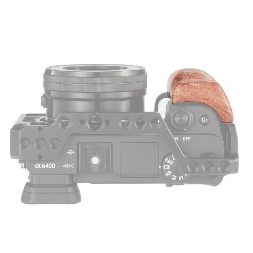 SmallRig Tay cầm bằng gỗ cho Sony A6400 Cage APS2318 hàng chính hãng | Bảo hành 24 tháng