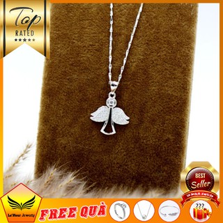 Dây chuyền bạc nữ cánh thiên thần bạc ta cao cấp