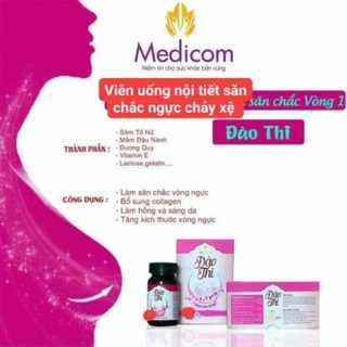 [Chính hãng ] Viên uống nở ngực Đào Thi
