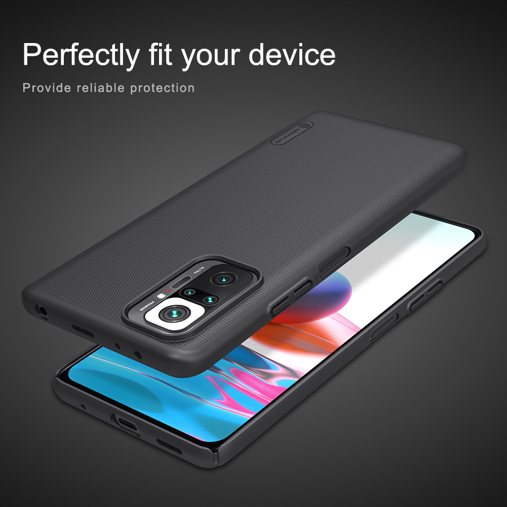 Ốp Điện Thoại Nillkin Super Frosted Shield Cho Xiaomi Redmi Note 10 Pro / Redmi Note 10 Pro Max Nhựa Cứng Pc Chống Sốc