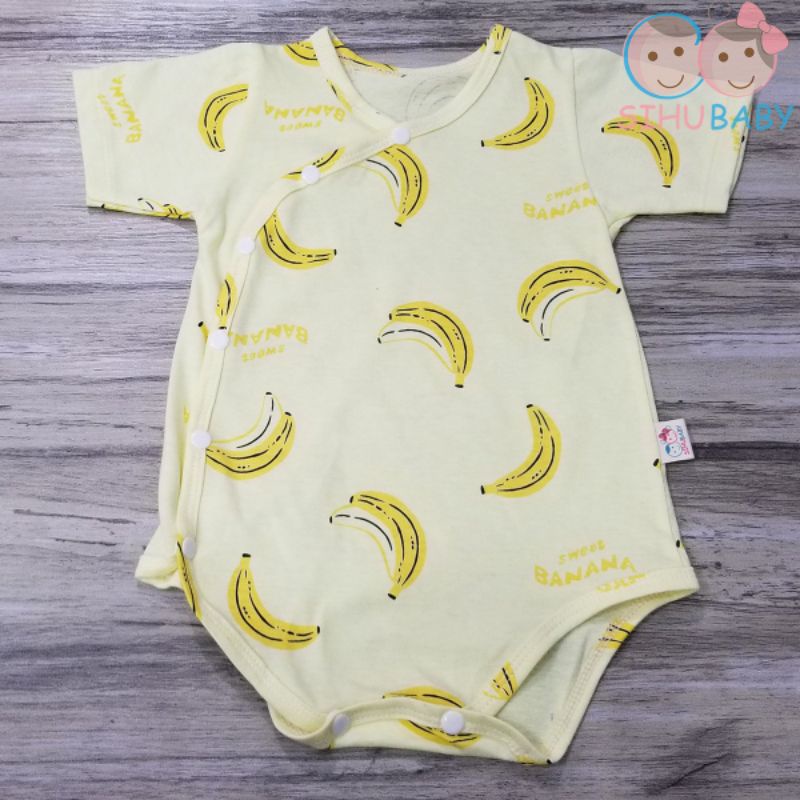 Body Cotton Cao Cấp Nút Gài Chéo Dành Cho Bé từ 4 - 8 Ký [Sihu Baby Shop]