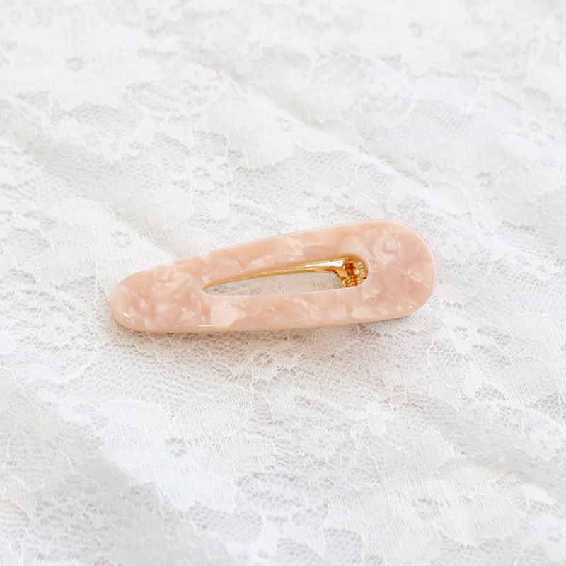 Kẹp Tóc Hình Học / Giọt Nước / Hình Học Rỗng Phong Cách Nhật Bản Cho Nữ