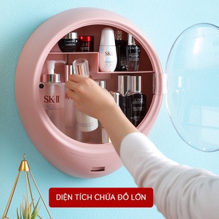 Kệ Mỹ Phẩm Treo Tường Hai Tầng (PNMP4)