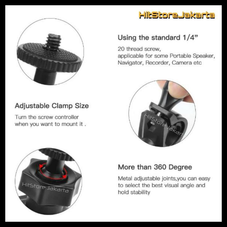 Giá Đỡ Máy Quay Gopro Yi Gắn Ghi Đông Xe Đạp | BigBuy360 - bigbuy360.vn