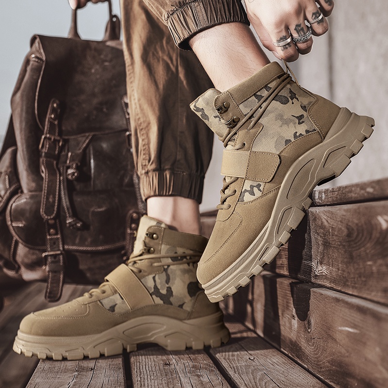 [ZY Martin boots Martin] Giày Bốt Nam. Giày Boot Phong Cách Trẻ Trung Cá Tính Dành Cho Nam Giày Boot Phong Cách Trẻ Trung Cá Tính Dành Cho Nam Áo Mưa Chống Thấm Nước Tiện Dụng Dép Quai Ngang Chống Trượt Thời Trang Găng Tay Chống Mòn Chống Mòn Chất Lượng C