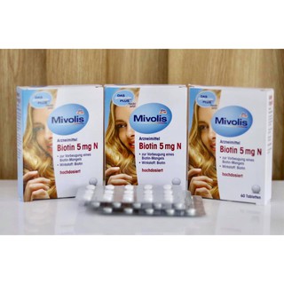 Viên Biotin làm đẹp da Gesunde - 60 viên