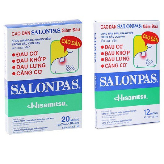 Cao dán Salonpas