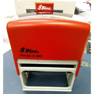 Dấu Shiny S-830 Khắc Tiêu Đề, Địa Chỉ Công Ty, Ký Hiệu, Logo,...Khắc Nội Dung Lớn