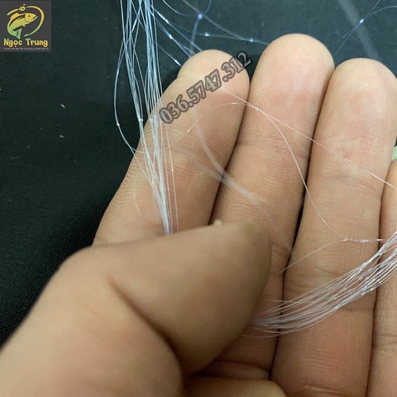 Lưới đánh cá, bắt cá chép ao hồ, cao 1m5 dài 75cm mác thuyền buồm vàng