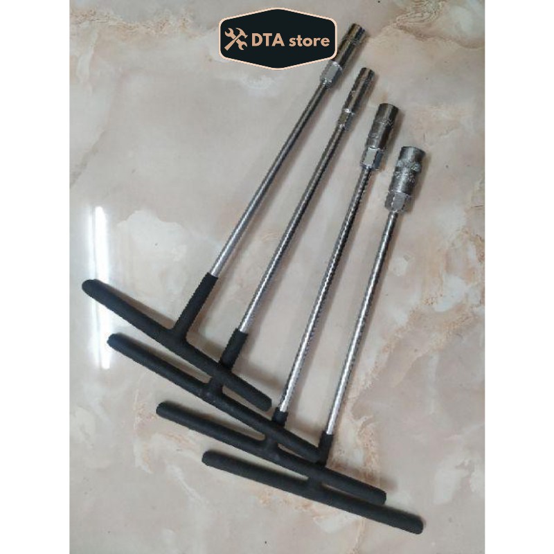 Tuýp chữ T cán bọc nhựa vàng 8mm 10mm 11mm 12mm 13mm 14mm