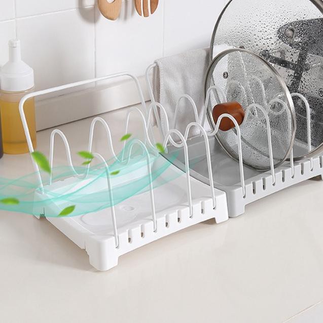 Giá Để Nắp Nồi / Thớt Có Rãnh Thoát Nước Diorder | BigBuy360 - bigbuy360.vn