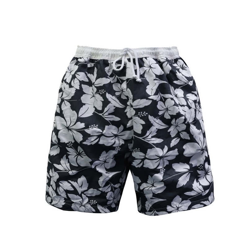 Quần short nam phối lưng thun hometex