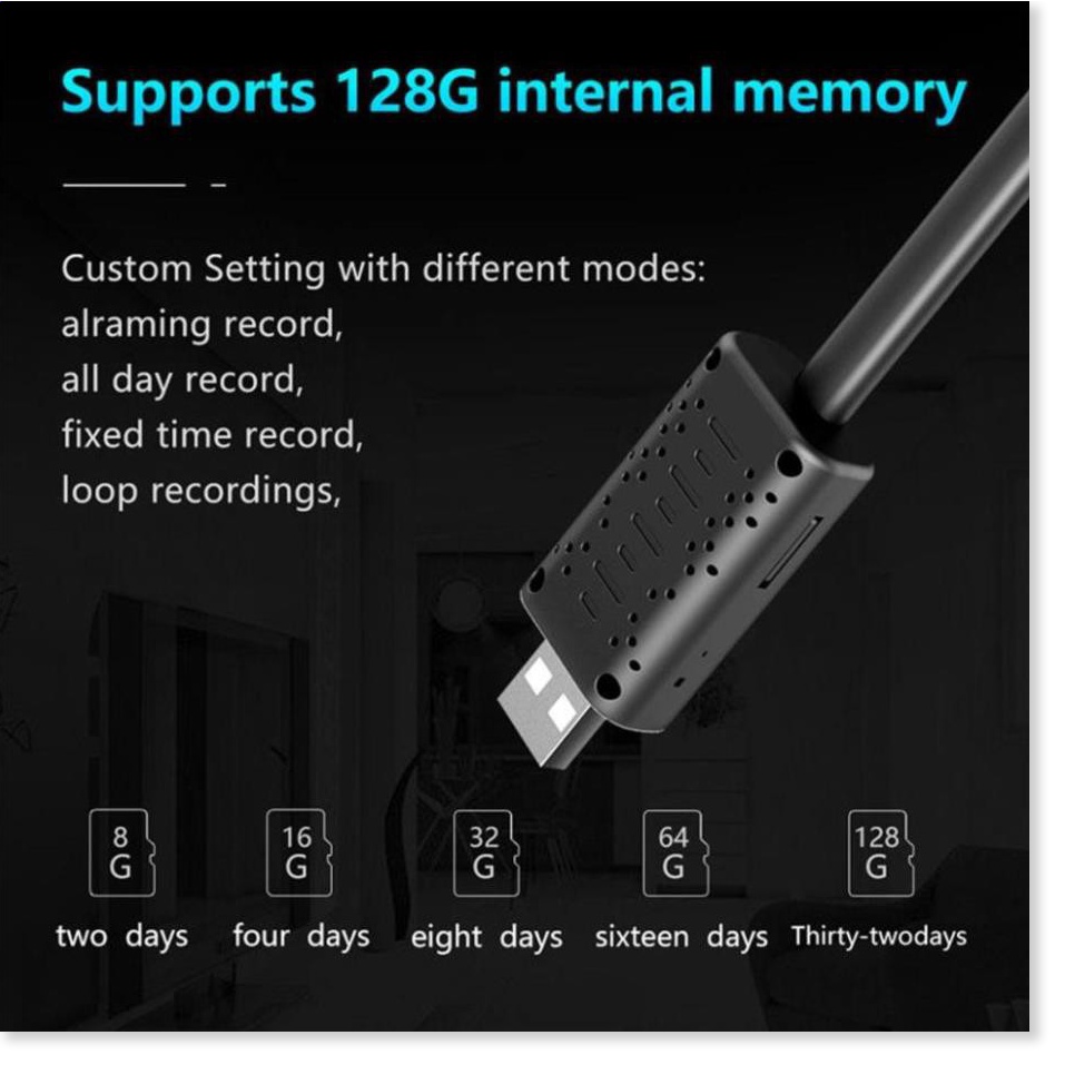 🆕 Camera bẻ cong mini U21 HD Camera Wifi USB Giám sát thời gian thực không dây | BigBuy360 - bigbuy360.vn