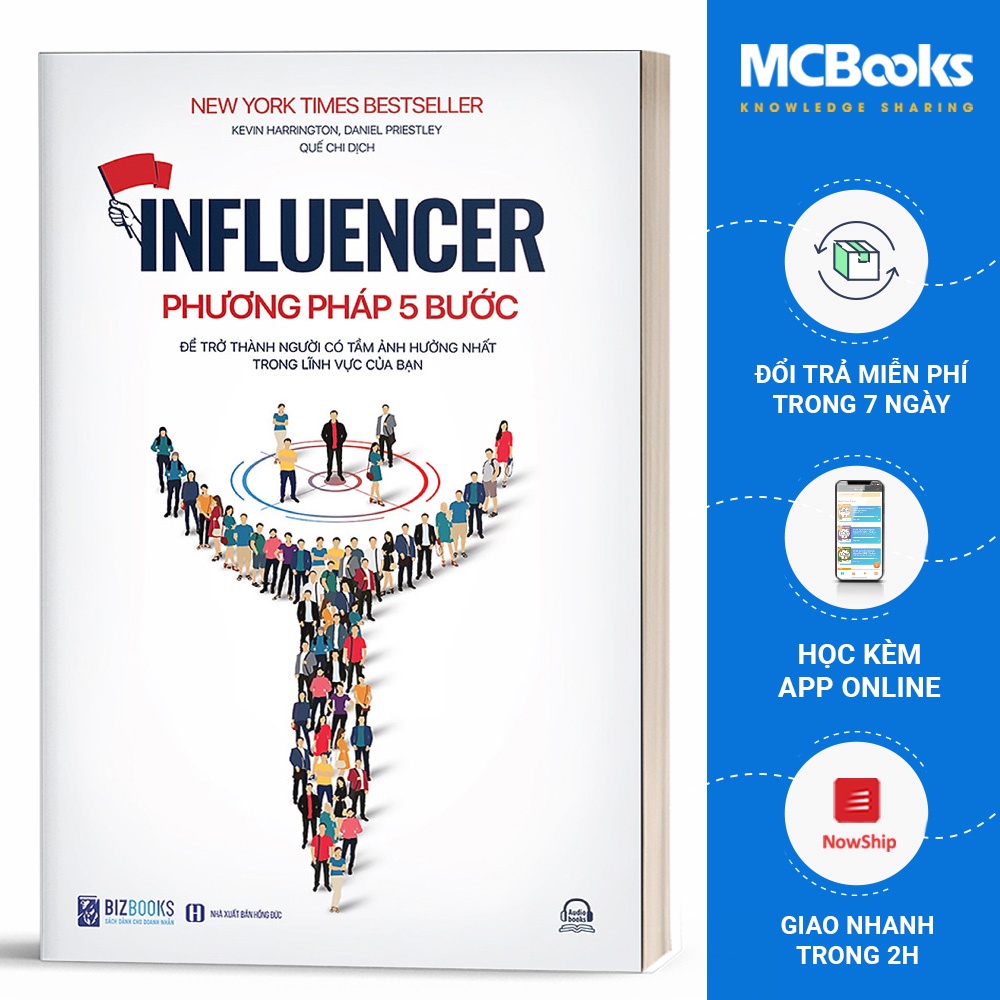 Sách - Influencer - Phương Pháp 5 Bước Để Trở Thành Người Có Tầm Ảnh Hưởng Nhất Trong Lĩnh Vực Của Bạn