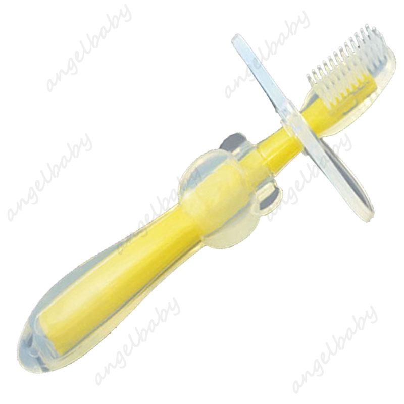 Bàn chải đánh răng silicon mềm cho trẻ em