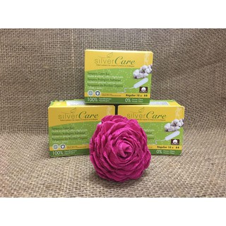 Hữu cơ-Tampon  2,3,4 giọt Silvercare (PN)