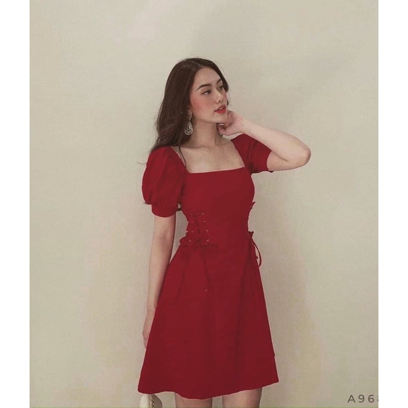 VÁY TRẮNG NỮ DỰ TIỆC DẠO PHỐ SIÊU XINH ✅HÀNG CAO CẤP-RẺ NHẤT SHOPEE ✅VÁY TRẮNG TAY NGẮN ĐAN CHÉO 2 BÊN EO SIÊU TÔN DÁNG | BigBuy360 - bigbuy360.vn