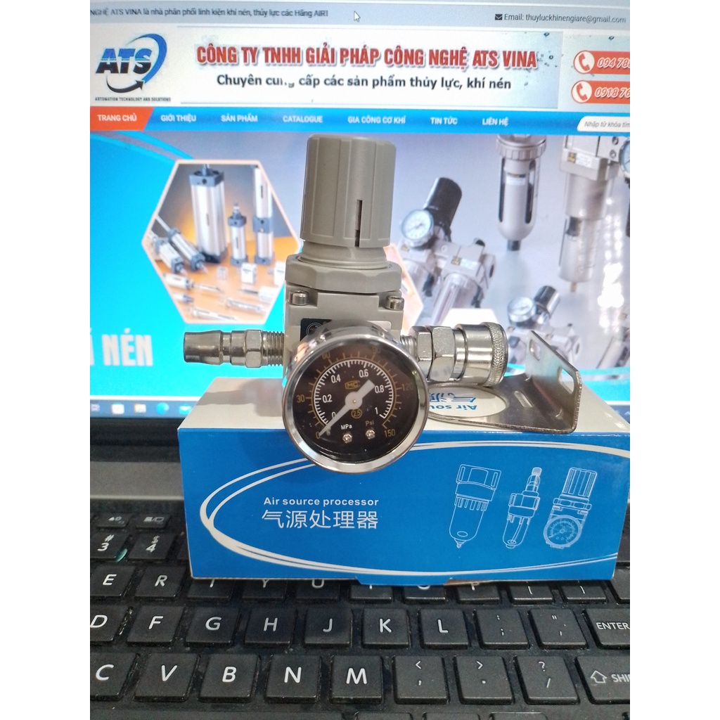 Van điều áp khí nén AR2000-02 loại tốt +SMPM