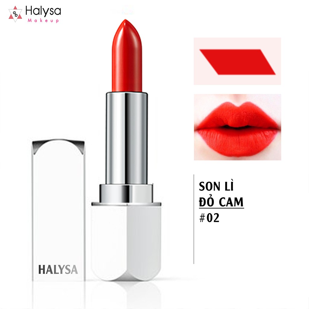 🔥🔥🔥[ƯU ĐÃI]🔥🔥🔥 Son Môi Lì Halysa – Son chống thâm môi cao cấp Cam San Hô Hot Hot Hot🔥🔥🔥 | BigBuy360 - bigbuy360.vn