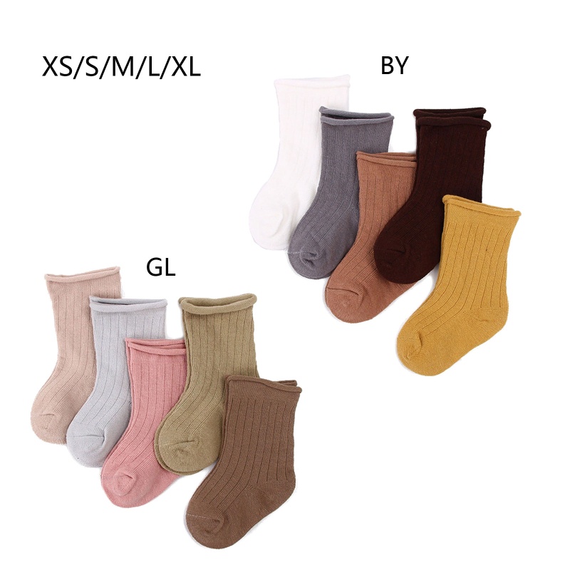 ✿ Set 5 Đôi Tất Cotton Xinh Xắn Cho Bé 0-11 Tuổi