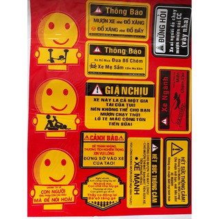 Tem logo decal - Tem nổi - Tem dán xe - 22