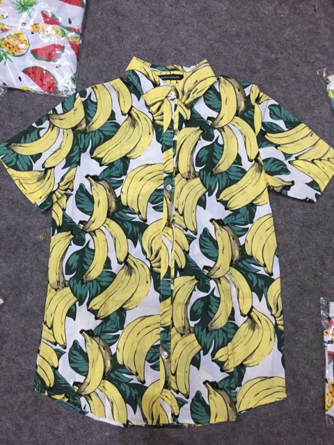 Áo sơ mi hoạ tiết