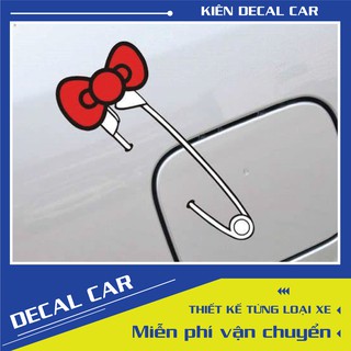 Tem dán nắp bình xăng cho các dòng xe