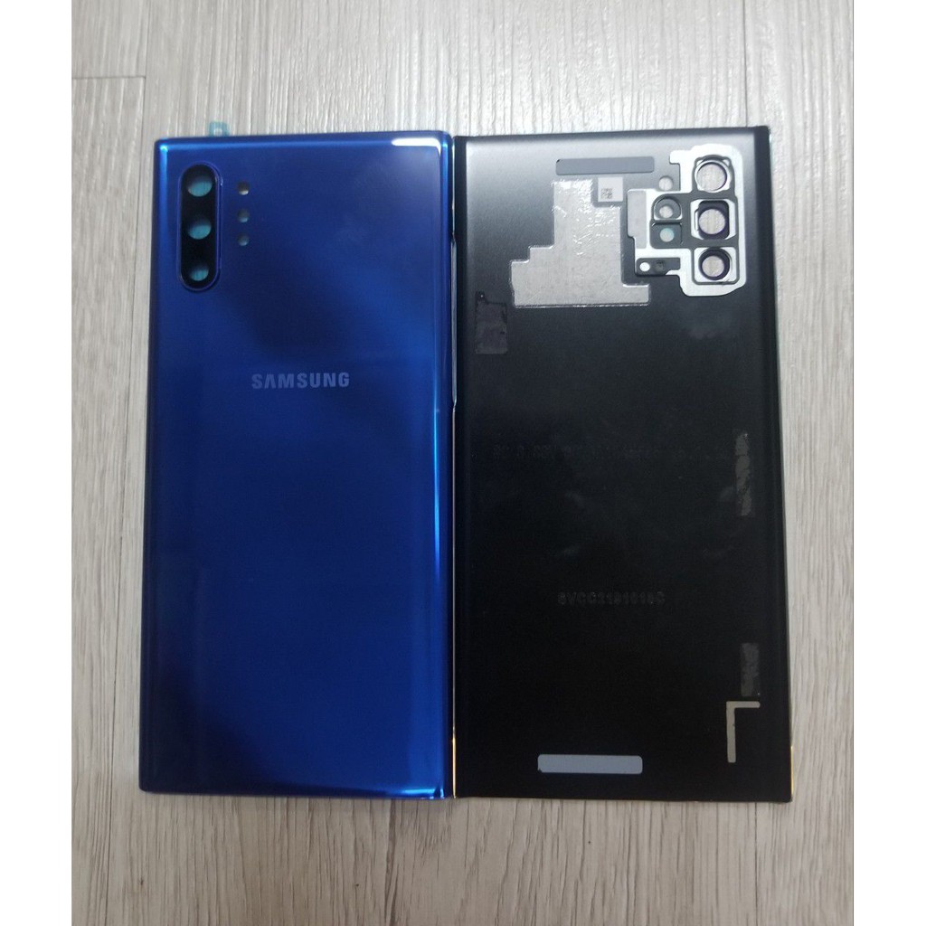 Nắp lưng samsung galay note 10 plus zin bóc máy/note 10 +có kính camera/kính lưng samsung note 10 plus