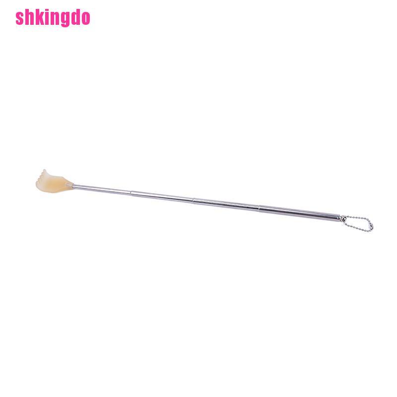 Cây gãi lưng thép không gỉ có thể thu gọn kéo dài được tiện lợi