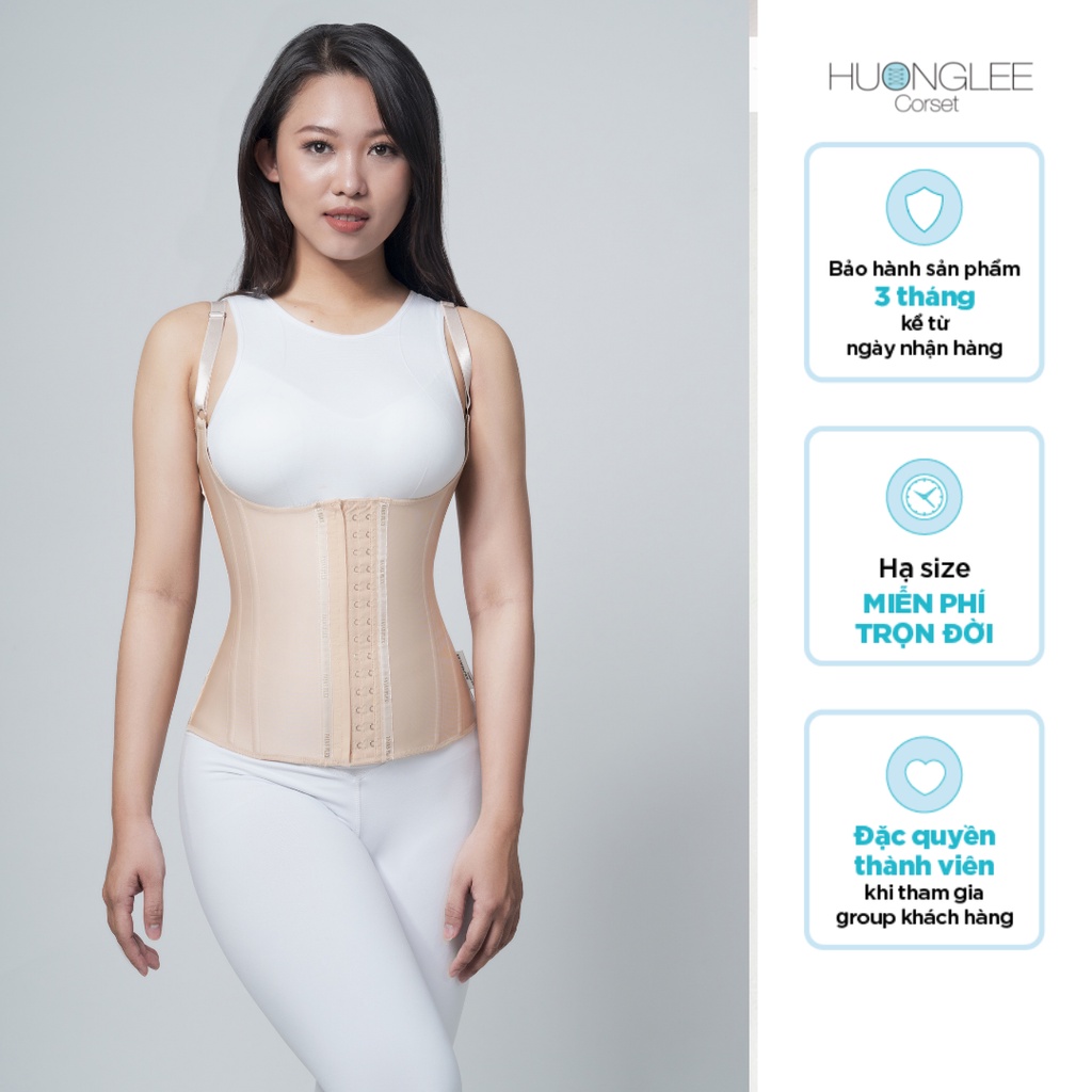 Đai Gen Nịt Bụng Giảm Eo Latex Gile Fajas Flex 200 Chuẩn Chính Hãng Colombia 13 Xương Thép