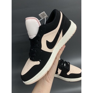 (FREESHIP + ẢNH THẬT 1.1) Giày Jordan Low Đen hồng Nữ