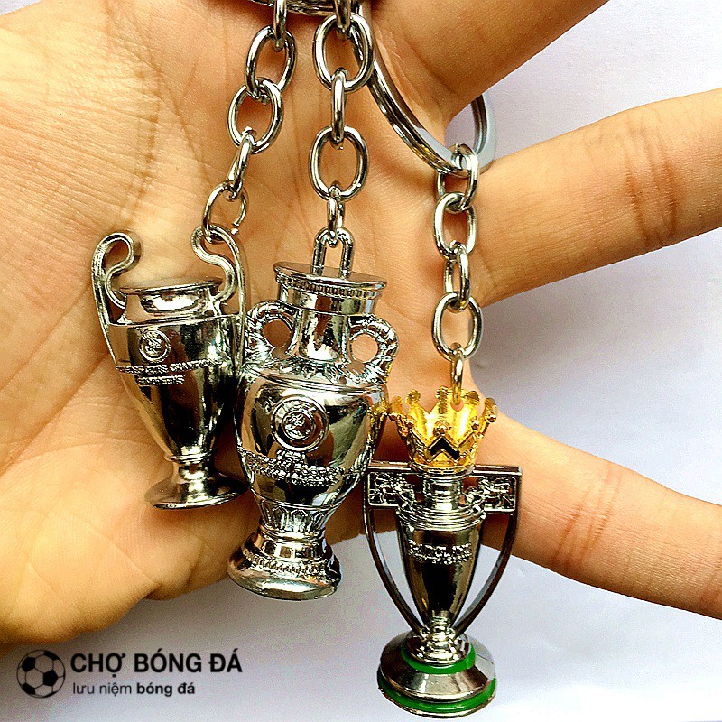 Mô hình cup C1 Champion League, ngoại hạng Anh, euro cup, giày vàng, quả bóng vàng, cup laliga