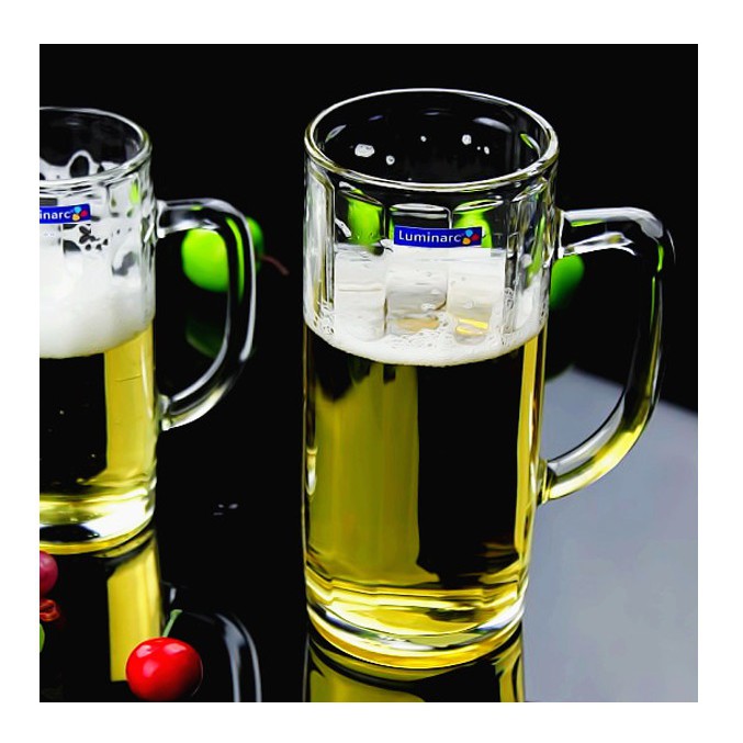 BỘ 6 LY BIA TT LUMINARC BOCK MINDEL, Dung Tích 380ML/Ly