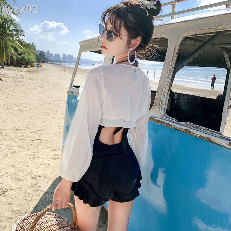 Bộ Đồ Bơi Một Mảnh Dài Tay Cho Nữ 40-60kg | BigBuy360 - bigbuy360.vn