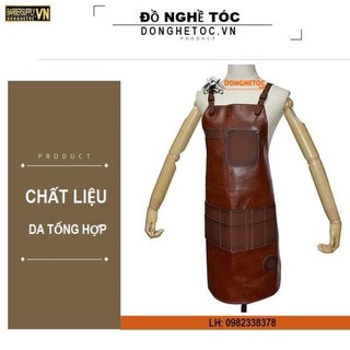 Tạp dề cắt tóc barber da 163