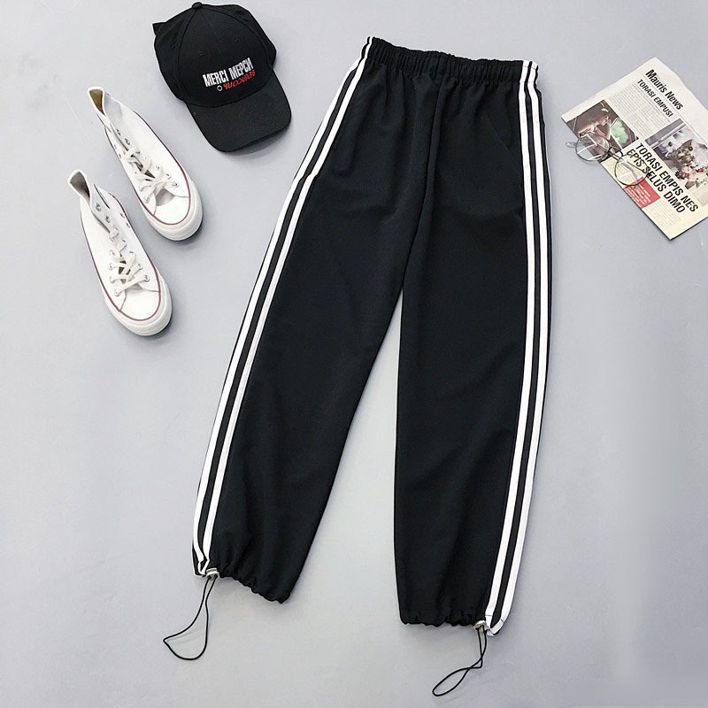 Quần Jogger Nam Nữ Phản Quang Túi Hộp UNISEX, 3 Sọc Tập Gym Năm 2020 | Valu Store