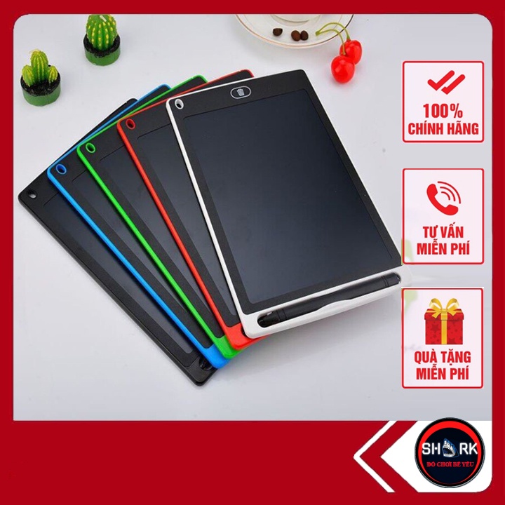 Bảng Viết tự xóa LCD, Bảng Vẽ Điện Tử Thông Minh Tự Động Xóa Thúc Đẩy Tư Duy Sáng Tạo Cho Bé 8.5 inch