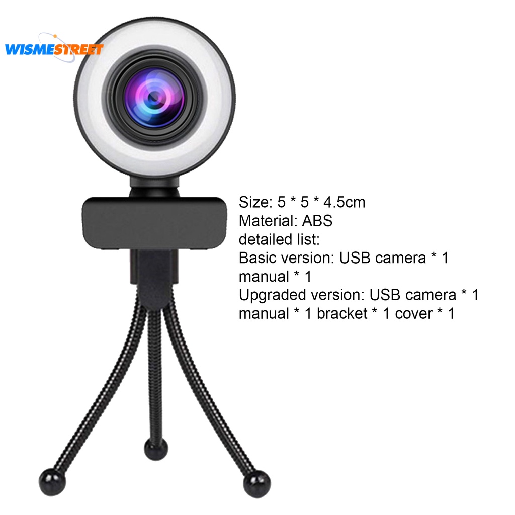 Webcam góc rộng 1080P/2K USB cho máy tính | BigBuy360 - bigbuy360.vn