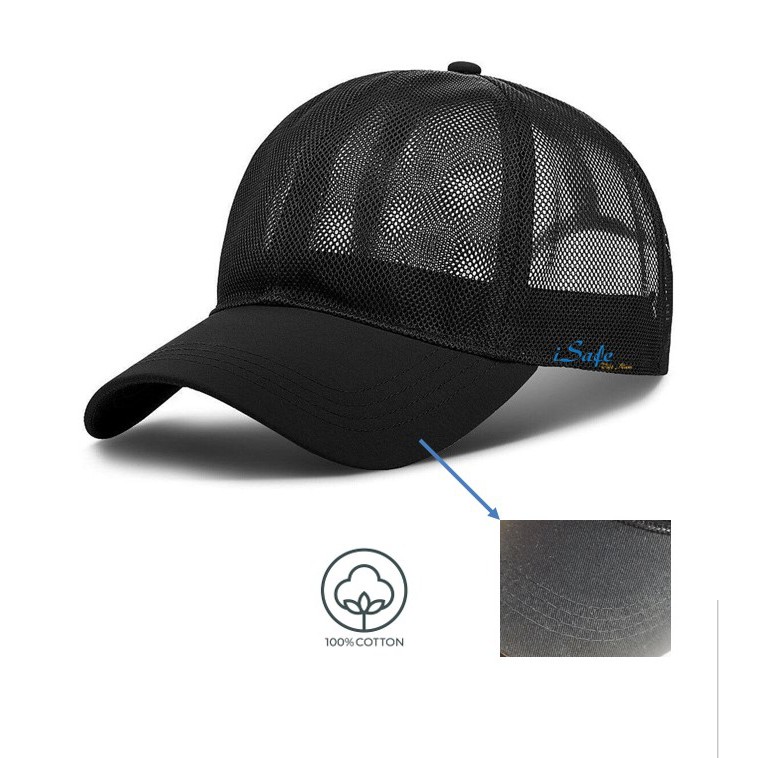 Nón kết lưới, Mũ lưỡi trai lưới nam nữ cao cấp, kiểu dáng thể thao,thoáng khí, siêu nhẹ