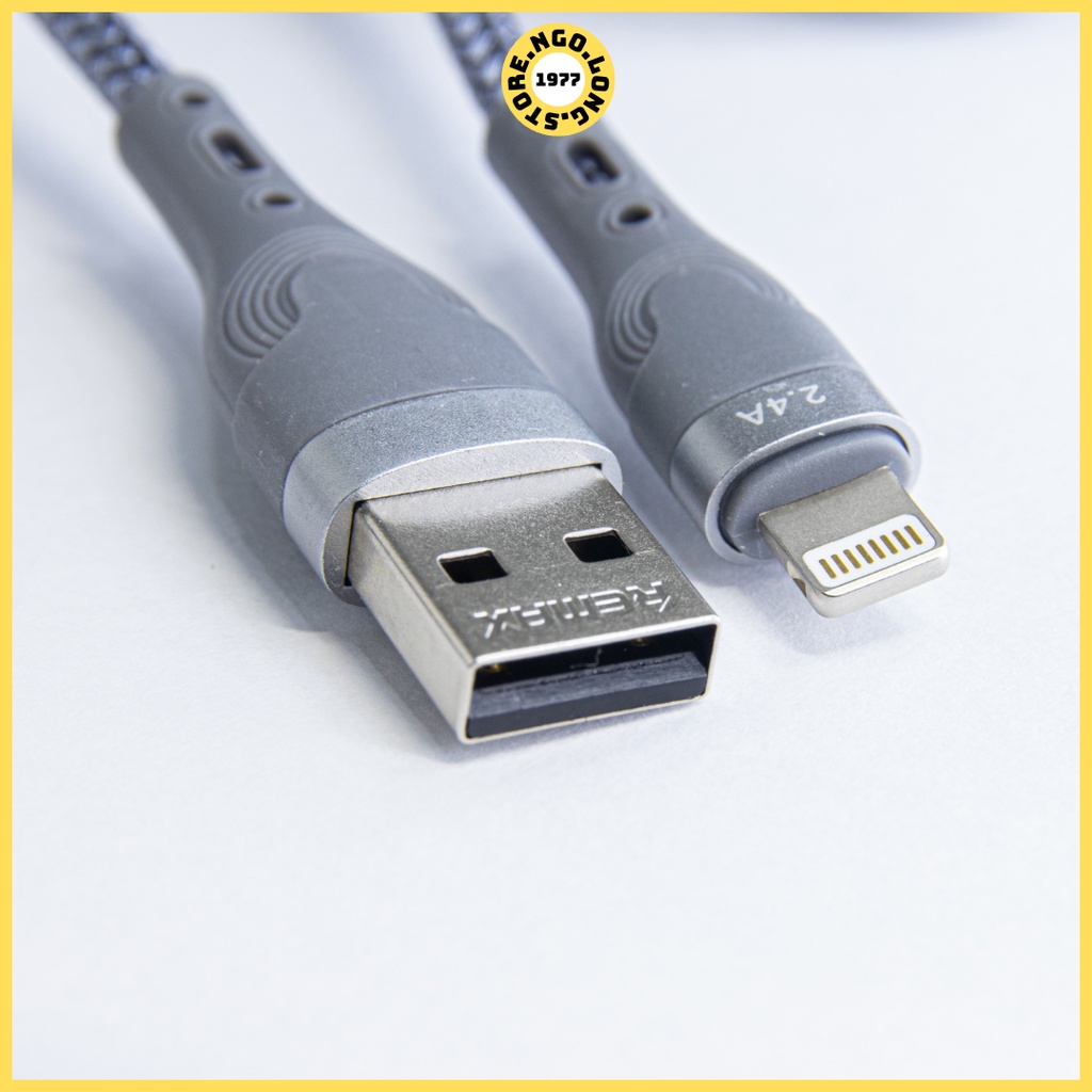 Cáp sạc Remax 12w 2.4A Dành cho ( IPhone Samsung Oppc Vivo Xiaomi )
