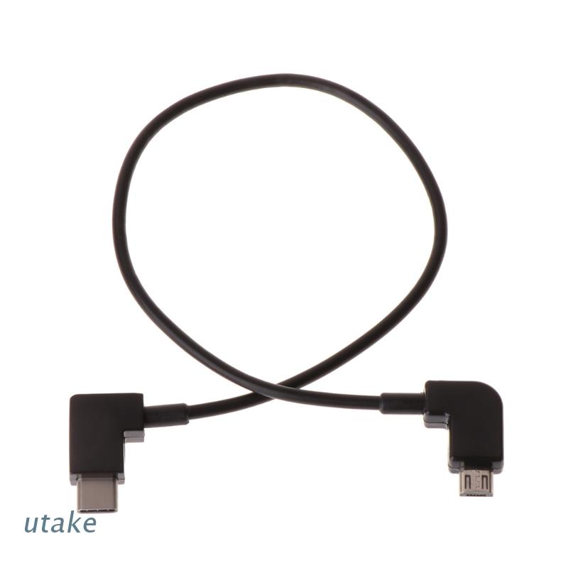 Cáp Chuyển Đổi Utake Micro Usb Sang Type C Cho Tay Cầm Điều Khiển Máy Bay Không Người Lái Samsung Dji