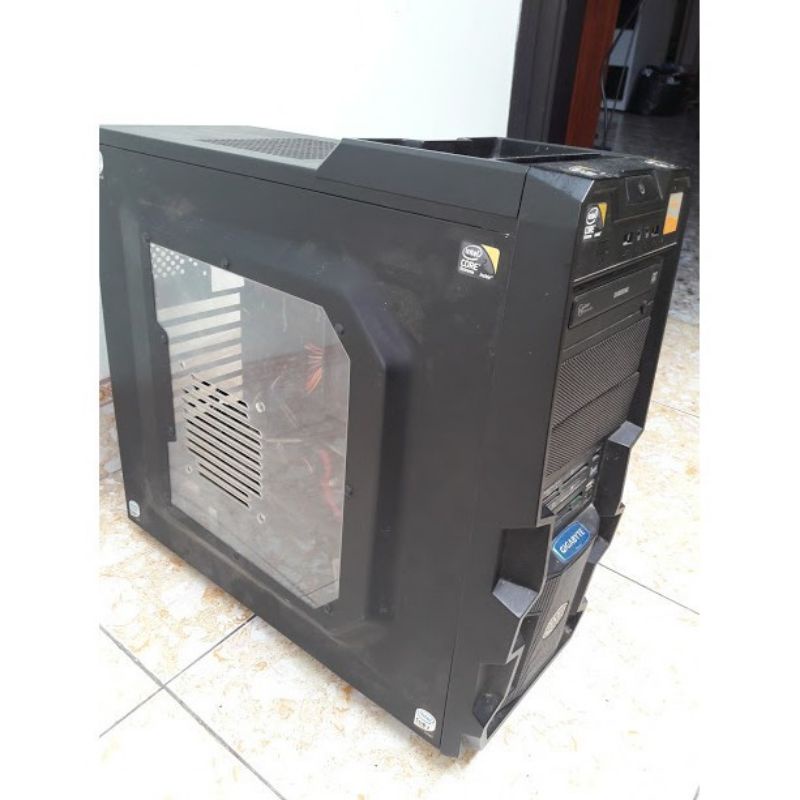 thùng case máy tính h81-g32x-ram4 1thanh. 500gb,