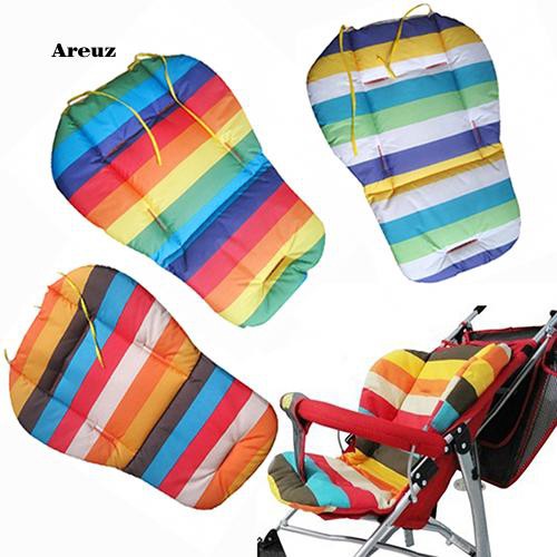 Đệm Lót Xe Đẩy Em Bé Chống Thấm Nước Màu Cầu Vồng