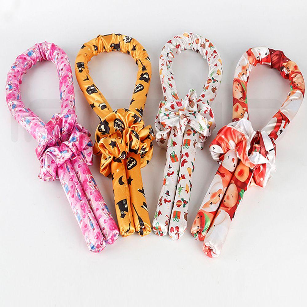 Eutus Băng Đô Uốn Xoăn Gợn Sóng Nhiều Màu Sắc Dành Cho Người Lười Giáng Sinh