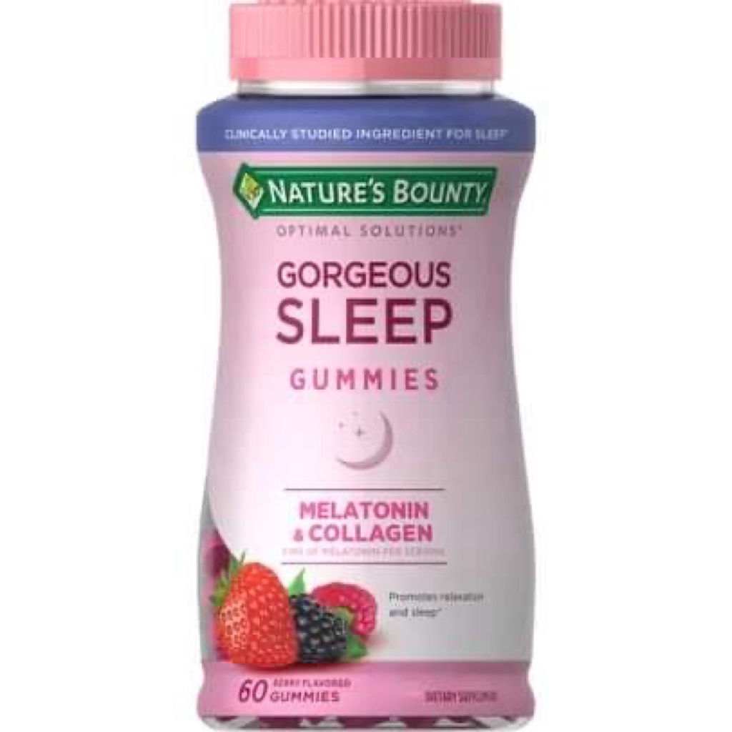 Kẹo viên Gorgeous Sleep Gummies Nature's Bounty